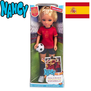 Nancy selección española de fútbol rubia