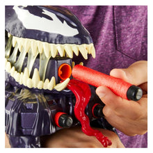 Cargar imagen en el visor de la galería, Nerf Venomversus Marvel's Spiderman Strike Blaster
