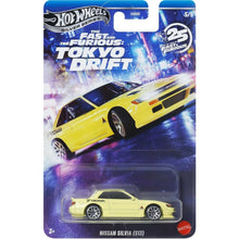 Cargar imagen en el visor de la galería, Nissan Silvia S13 Fast Furious Tokyo Drift Hot Wheels Silver Series
