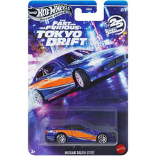 Cargar imagen en el visor de la galería, Nissan Silvia S15 Fast &amp; Furious Tokyo Drift Hot Wheels Silver Series
