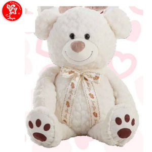 Osito peluche blanco love