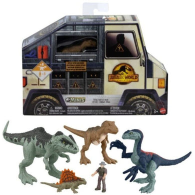 Jurassic World pack dominion mini dinosaurios 5 figuras