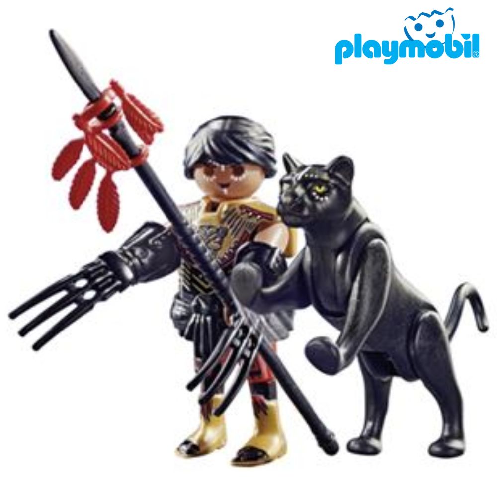 Pantera negra Playmobil guerrero