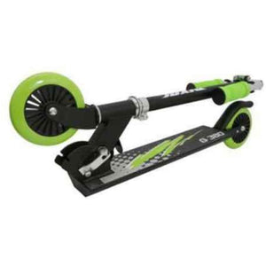 Patinete 2 ruedas plegable verde