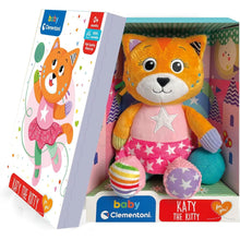 Cargar imagen en el visor de la galería, Peluche Katy la Gatita texturas para bebés Clementoni
