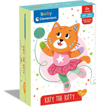 Cargar imagen en el visor de la galería, Peluche Katy la Gatita texturas para bebés Clementoni
