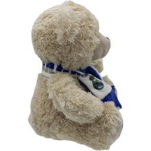 Cargar imagen en el visor de la galería, Peluche Real Madrid osito con bufanda 20 cm.
