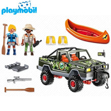 Cargar imagen en el visor de la galería, Playmobil 5558 pick up de aventura Wild Life
