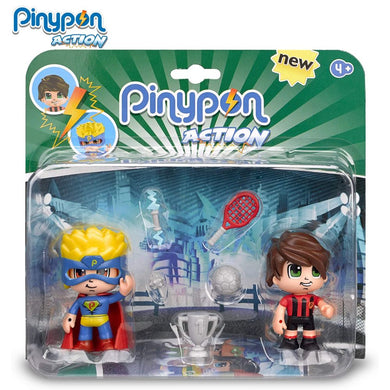 Pinypon Action futbolista y superheroe