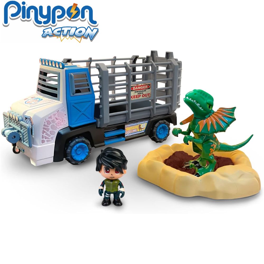 Pinypon Action rescate dinosaurio Dilophosaurus