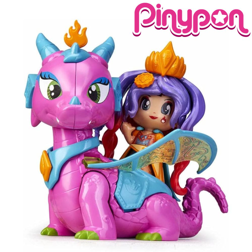 Pinypon reina y dragón volador