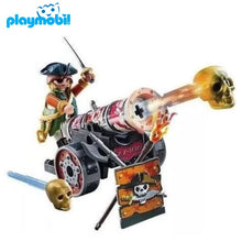Cargar imagen en el visor de la galería, Pirata cañón calavera Playmobil
