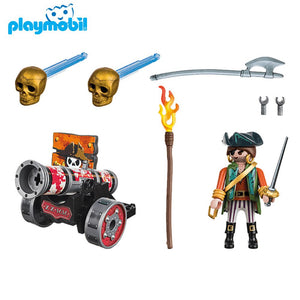 Pirata Playmobil cañón
