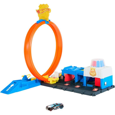 Hot Wheels pista estación de policía