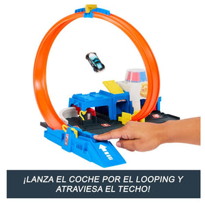 Hot Wheels pista estación de policía