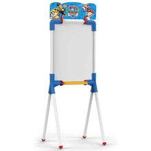 Cargar imagen en el visor de la galería, Pizarra Patrulla Canina doble cara 2 en 1 con pie
