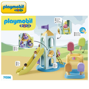 Playmobil 123 parque infantil con tobogán
