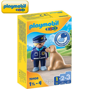 Playmobil 123 policía con perro 70408