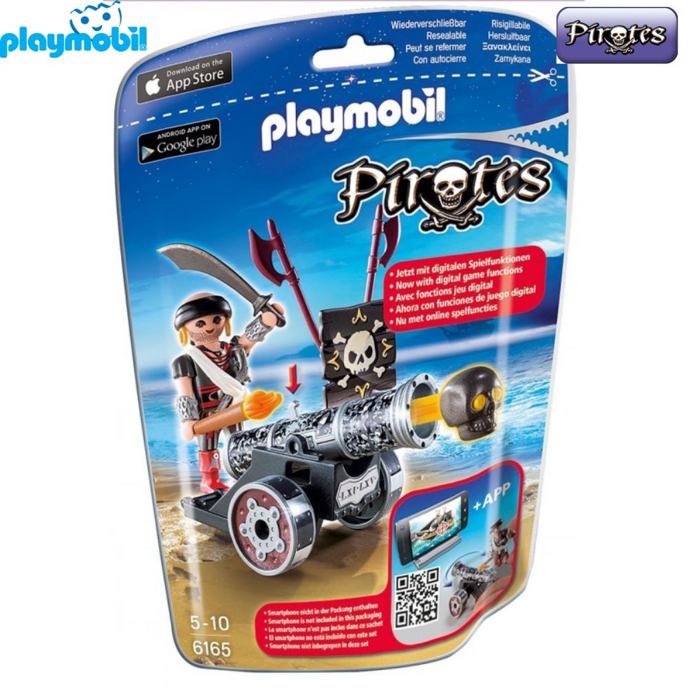 Playmobil 6165 corsario con cañón