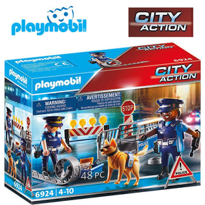 Playmobil 6924 control de policía