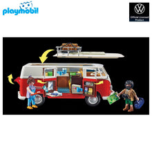 Cargar imagen en el visor de la galería, Playmobil (70176) Camping Bus T1 Volkswagen autocaravana
