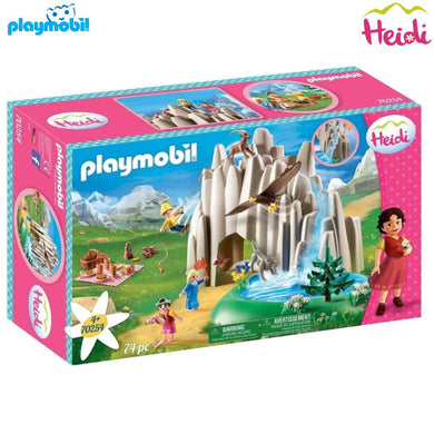Playmobil lago con heidi pedro y clara 70254