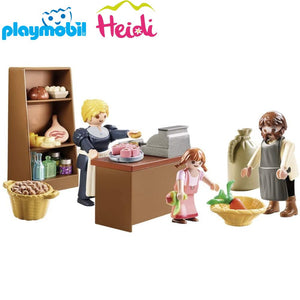 Playmobil 70257 Heidi tienda familia Keller