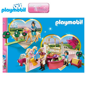 Playmobil 70450 clases de equitación en el establo Princesas