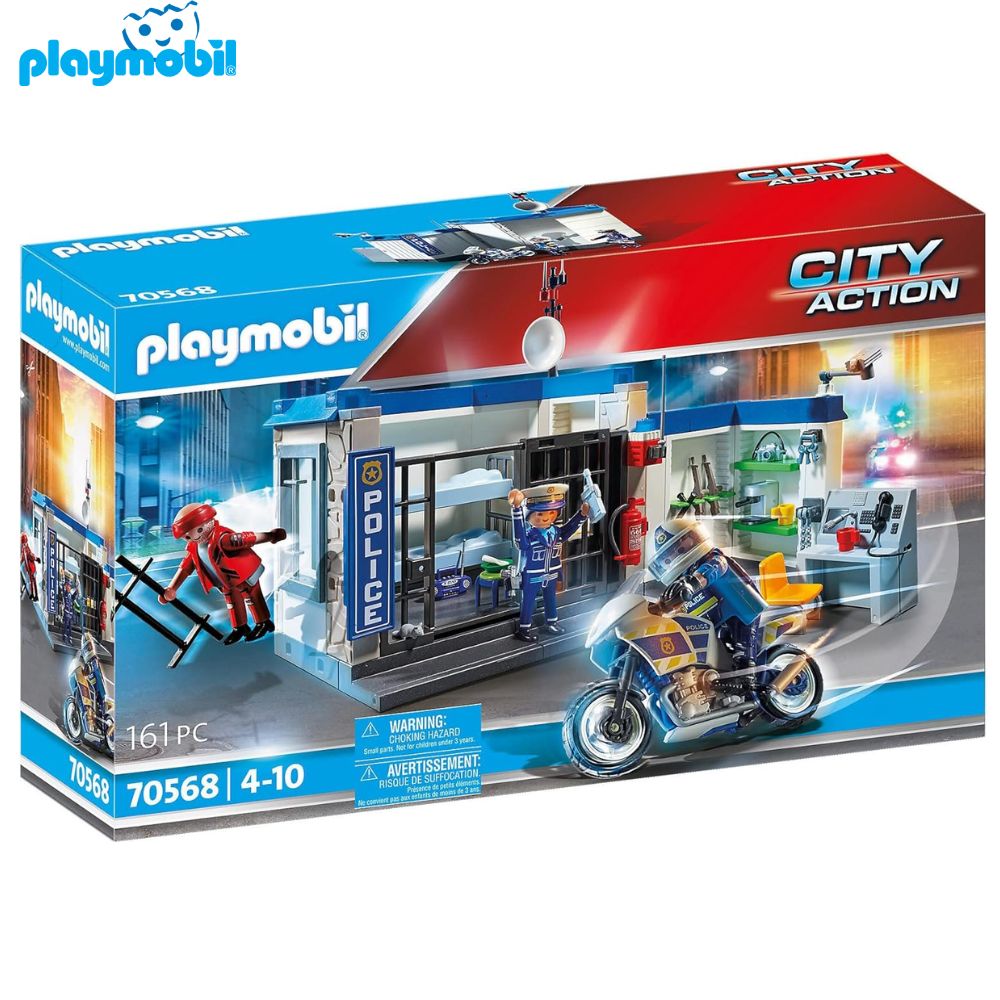 Playmobil 70568 escape de la comisaría de policía