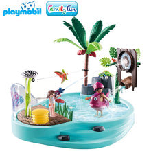 Cargar imagen en el visor de la galería, Playmobil 70610 piscina divertida
