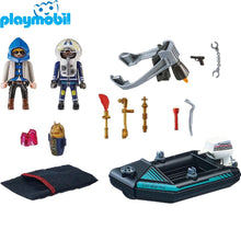 Cargar imagen en el visor de la galería, Playmobil 70782 policía con mochila propulsora
