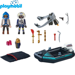 Playmobil 70782 policía con mochila propulsora