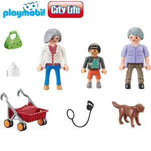Playmobil 70990 abuelos y niño