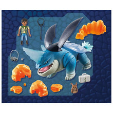 Cargar imagen en el visor de la galería, Playmobil 71082 Dragons: The Nine Realms - Plowhorn &amp; D'Angelo
