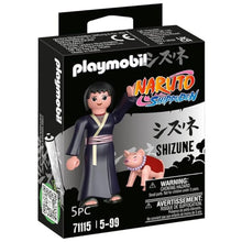 Cargar imagen en el visor de la galería, Playmobil 71115 Shizune con el Cerdo de la Suerte Tonton Naruto Shippuden
