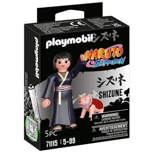 Playmobil 71115 Shizune con el Cerdo de la Suerte Tonton Naruto Shippuden