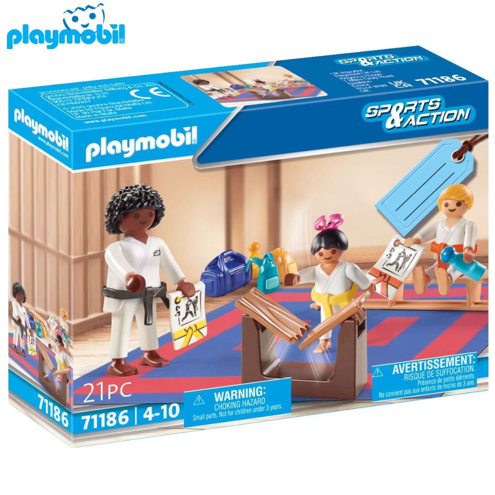 Playmobil 71186 entrenamiento karate