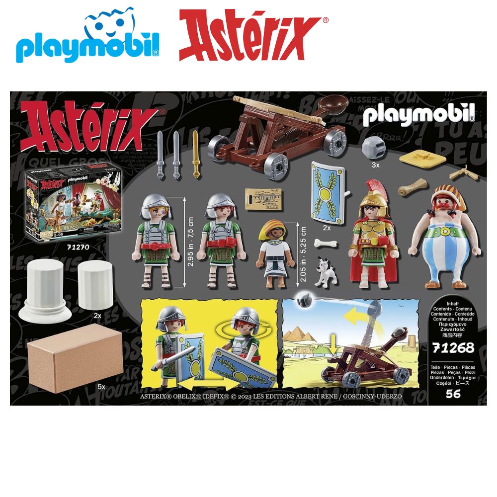 Playmobil 71268 Numerobis y Batalla Palacio Astérix – MANCHATOYS