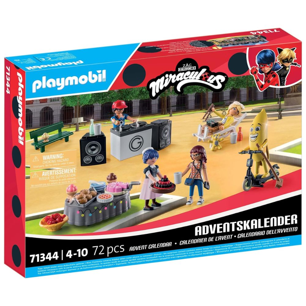 Playmobil 71344 Miraculous picnic en París calendario de adviento