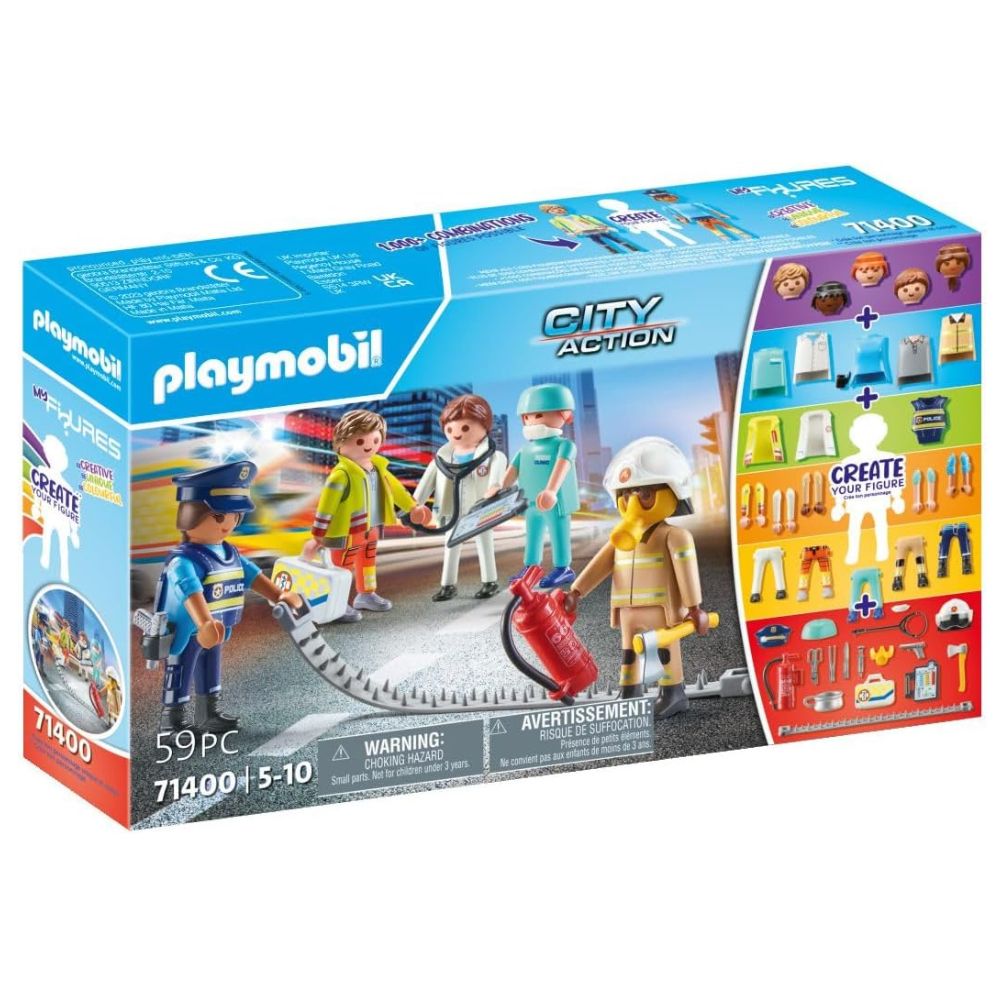 Playmobil 71400 equipo de rescate My Figures City Action