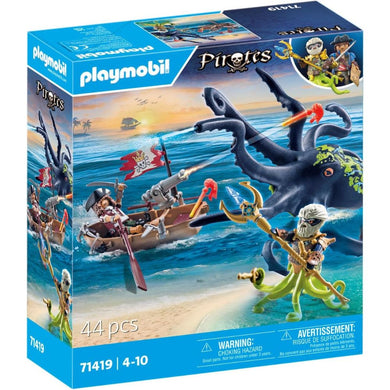 Playmobil 71419 batalla pirata con pulpo gigante