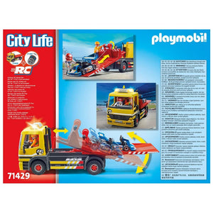 Playmobil 71429 Servicio de grúa con kart City Life