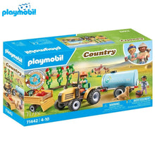 Cargar imagen en el visor de la galería, Playmobil 71442 tractor con cisterna
