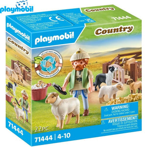 Playmobil 71444 pastor con rebaño de ovejas Country