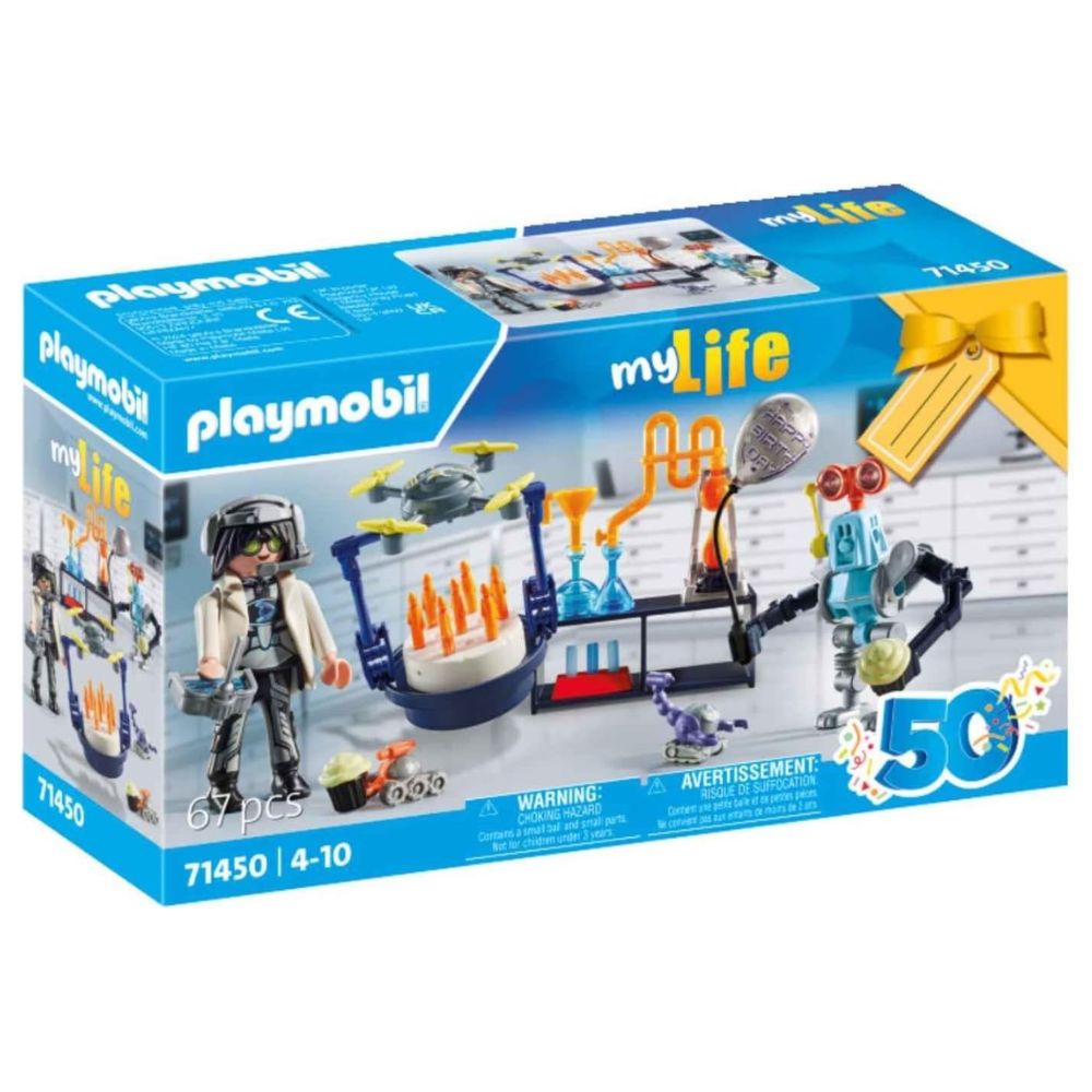 Playmobil 71450 investigador con robots My Life
