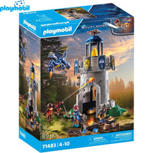 Cargar imagen en el visor de la galería, Playmobil 71483 torre de caballeros con dragón y herrero Novelmore
