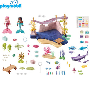 Playmobil 71499 sirenas cuidado de animales marinos