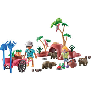 Playmobil 71625 refugio para wombats Wiltopia