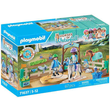 Playmobil 71637 escuela moderna de equitación Horses of Waterfall