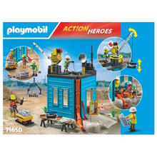 Cargar imagen en el visor de la galería, Playmobil 71650 set de construcción con grúa
